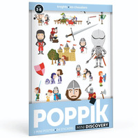 Poppik stickerposter mini Ridder