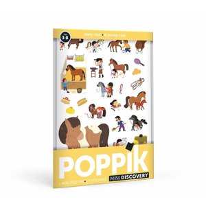 Poppik Poppik Stickerposter mini Pony