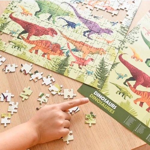 Poppik Puzzel Dinosaurus 280 stukjes