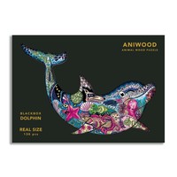 Aniwood puzzel dolfijn medium