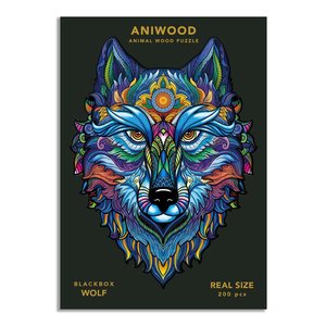 Aniwood Aniwood puzzel wolf large