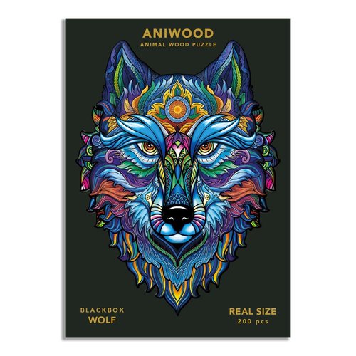 Aniwood Aniwood puzzle wolf large