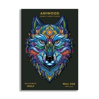 Aniwood puzzel wolf small