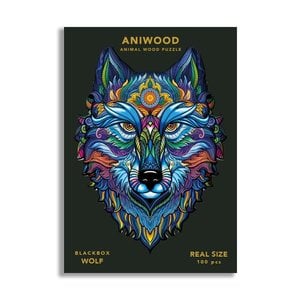 Aniwood Aniwood puzzel wolf small