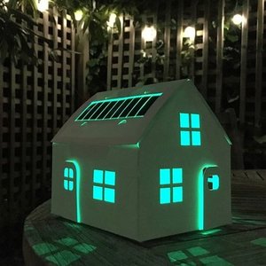 Litogami zonne-energie bouwpakketten Litogami Casagami Plus wit