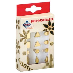 Pebaro Houtbrandstempels vormen – 12-delig