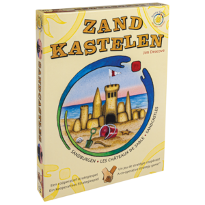 Sunny Games coöperatieve spellen Sunnygames Zandkastelen, samenwerkingsspel