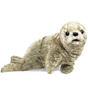 Folkmanis handpoppen en poppenkastpoppen Folkmanis handpop zeehond