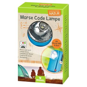 Moses -expeditie natuur Morse code lamp