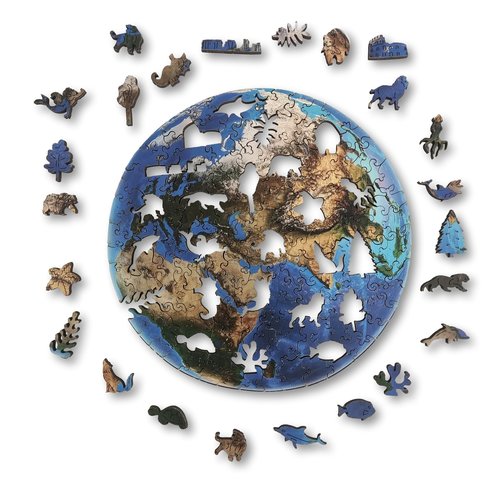 Aniwood Aniwood Puzzel Aarde L