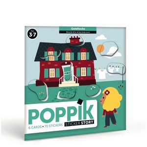 Sprookjes Stickerkaarten - Goudlokje