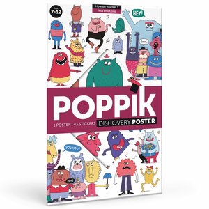 Poppik Discovery Stickerposter Emoties