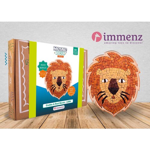 Neptune Mosaic DIY mozaiek Lion Face Special ca 17 cm