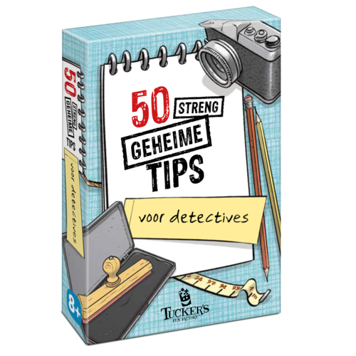 Tucker's Fun Factory Tuckers Fun Factory - 50 streng geheime tips voor detectives