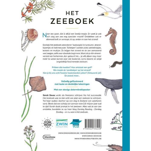 Het Zeeboek - Sarah Devos - met gratis poster