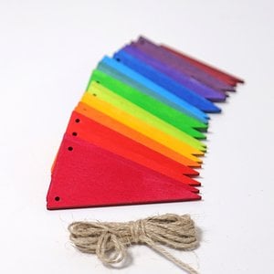 Grimms Grimms houten slingers regenboog