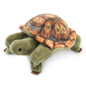 Folkmanis handpoppen en poppenkastpoppen Vingerpop Landschildpad