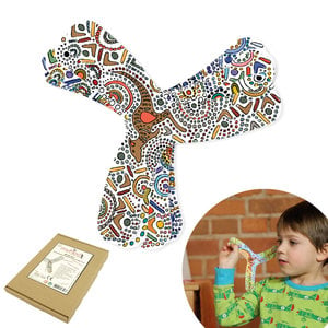 TicToys ecologisch beweegspeelgoed Boemerang voor binnen MyFibo groepsset 30 stuks