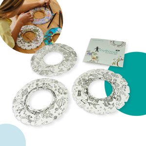 TicToys ecologisch beweegspeelgoed Frisbee voor binnen MyRoodi groepsset 30 stuks