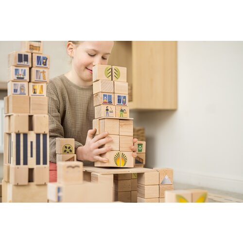 Just Blocks Just Blocks Schoolset big 264 stuks