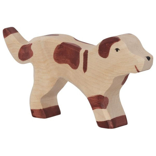 Holztiger Holztiger houten Boerderijhond 14 cm