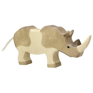 Holztiger Holztiger Neushoorn 20 cm
