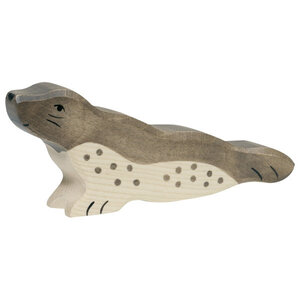 Holztiger Holztiger zeehond hoofd naar voren 14 cm