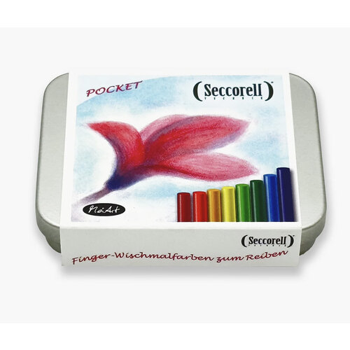 Seccorell tekenmateriaal Seccorell pocket metalen doos