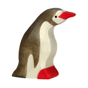Holztiger Holztiger pinguin klein kop naar voren 4 cm