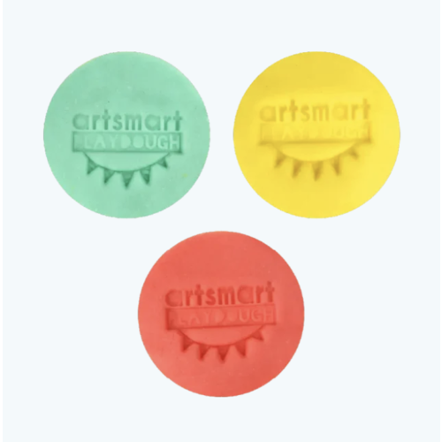 Artsmart Artsmart Playdough - Playdough - set speelklei original - 3 kleuren