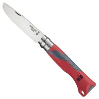 Opinel Zakmes Outdoor Junior nr 7 rood