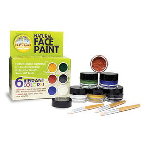 Natural Earth Paint natuurlijke kinderverf en kunstverf Natural Face Paint  - natuurlijke schmink