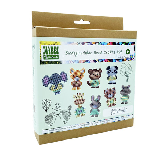 NABBI® BioBeads NABBI® BioBeads strijkkralen kleine wereld, vanaf 4 jaar