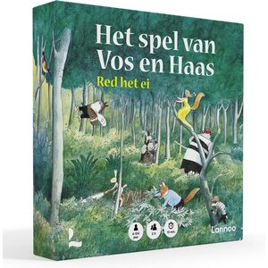 Lannoo kinderboeken Het spel van vos en haas - red het ei