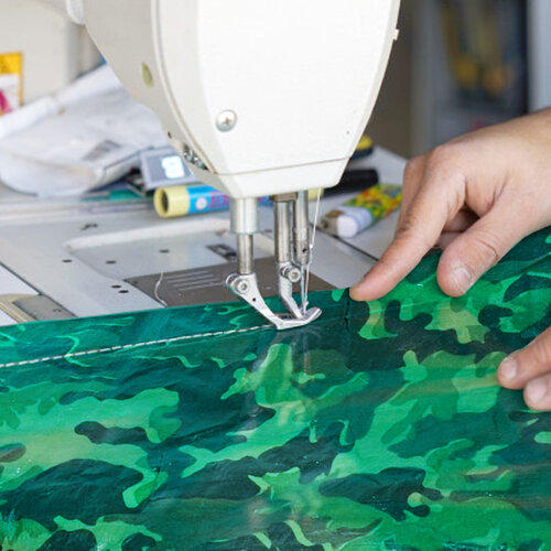 Camouflage tarp - sterk, krimpvast & UV-beschermd
