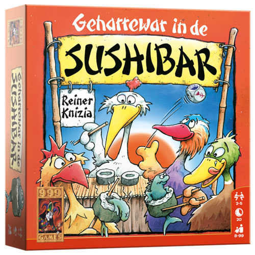 999 Games 999 games - Geharrewar in de Sushibar