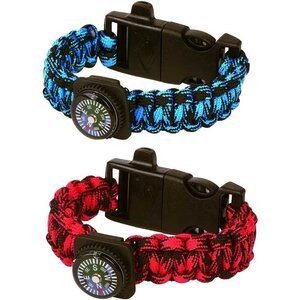 Moses – Expedition Natur Survivalarmband met kompas en vuurstarter