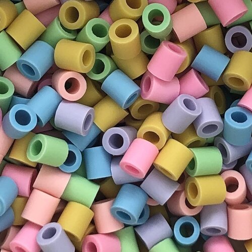 NABBI® BioBeads Nabbi Biobeds strijkkralen mix pastel - 1000 kralen