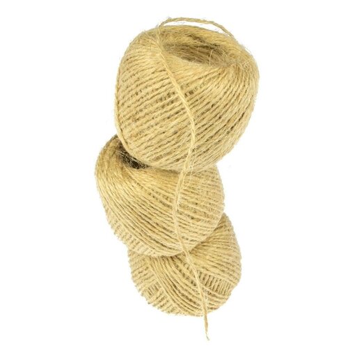 Sisal touw naturel 1,5 mm. 50 meter voor diverse toepassingen