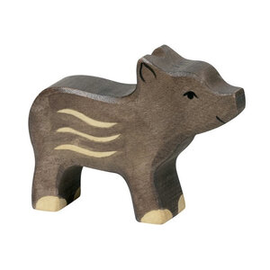 Holztiger Holztiger jong wild zwijn 7,5 cm