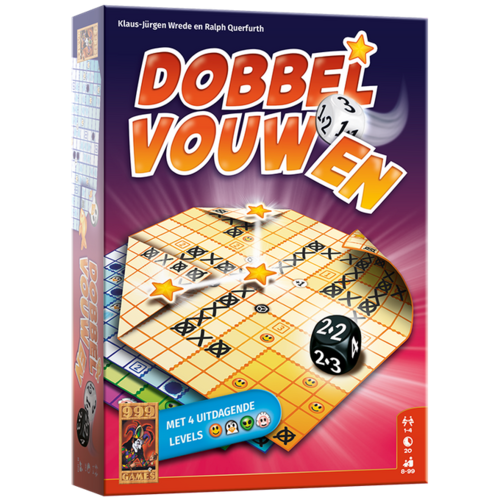 999 Games Dobbel vouwen