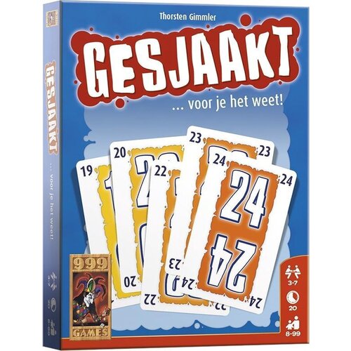 999 Games Gesjaakt - kaartspel