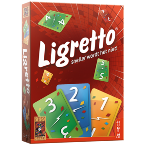 999 Games Ligretto rood kaartspel