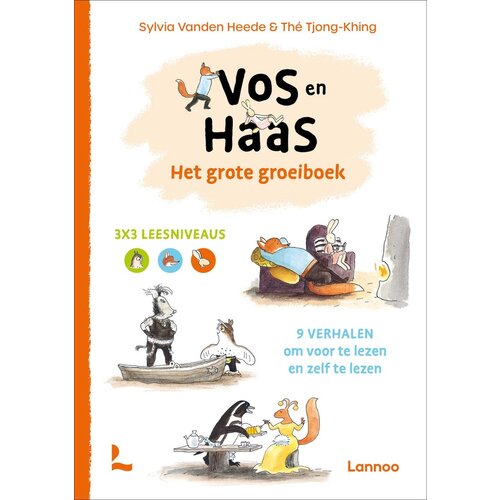 Lannoo kinderboeken Het grote groeiboek van Vos en Haas, vanaf 6 jaar