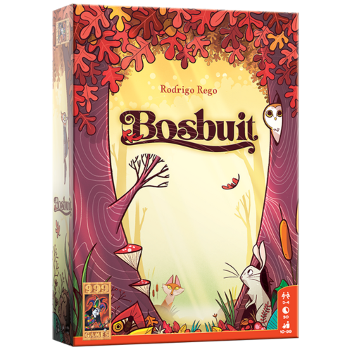 999 Games 999 Games Bosbuit, een vrolijk plannings- en legspel
