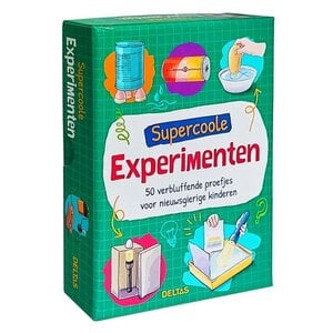 Uitgeverij Deltas Supercoole experimenten kaartenset Uitgeverij Deltas Supercoole experimenten kaartenset