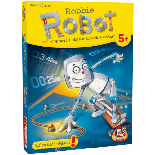 White Goblin Games spellen White Goblin Games Robbie Robot, coöperatief spel vanaf 5 jaar