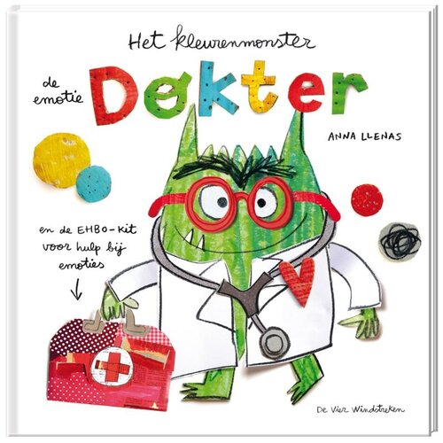 De Vier Windstreken kinderboeken De Vier Windstreken - Het kleurenmonster, de emotiedokter, vanaf 4 jaar