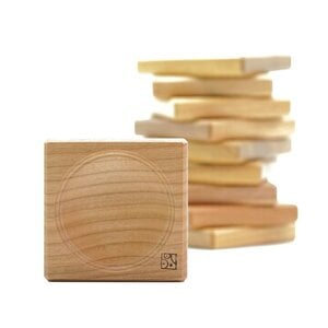 Mader houten tollen Mini tolbord 6,5 cm
