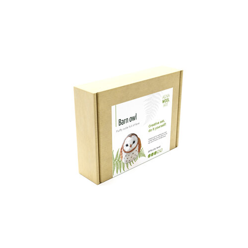 Agna Wool Art Agna Wool Art prikvilt pakket Uil